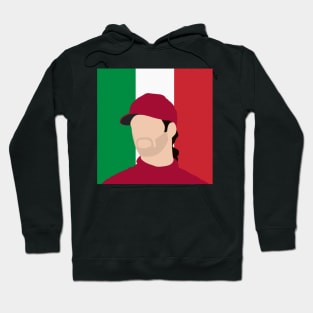 Antonio Giovinazzi Face Art - Flag Edition Hoodie